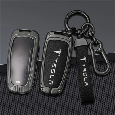 Kulit Tesla Key Fob Cover